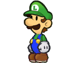 Luigi - Super Paper Mario