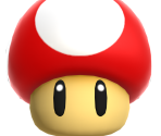 Super / 1-Up Mushroom - Super Mario Bros. Wonder