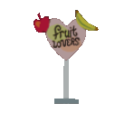 Fruit Lovers Sign - PaRappa the Rapper 2