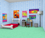 PaRappa's Room - PaRappa the Rapper 2