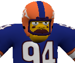 Football Player - The Simpsons Game