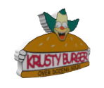 Krusty Burger Sign - The Simpsons Game