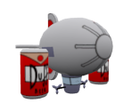 Duff Blimp - The Simpsons Game