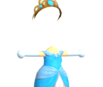 001 Debutante Gown - Miitopia