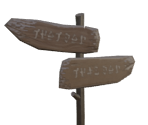 Wood Sign - The Legend of Zelda: Tears of the Kingdom