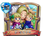 #565: "Happy Families" Card - Dragon Quest Treasures