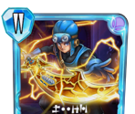#573: "Thunderbolt Blade" Card - Dragon Quest Treasures