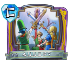 #581: "United by Destiny" Card - Dragon Quest Treasures