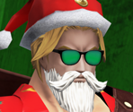 Simon Belmont (Surfing Santa) - Castlevania: Grimoire of Souls (Apple Arcade)