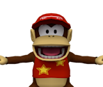 Early Diddy Kong - Mario Superstar Baseball