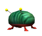 Iridescent Flint / Glint Beetle & Doodlebug - Pikmin 2