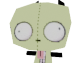 GIR (Disguised, N64 / PS1-Style) - Nickelodeon Customs