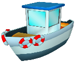 Boat - Gummy Bear Aqua Park