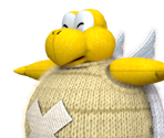 Knot-Wing the Koopa - Yoshi's Woolly World