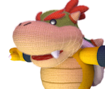 Baby Bowser (Giant) - Yoshi's Woolly World