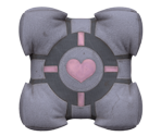 Pillow Companion Cube - Portal