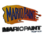 Mario Paint Logo - Mario Customs