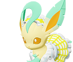 #0470 Leafeon (Checkered Style) - Pokémon Unite