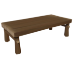 Wooden Table (Long) - The Legend of Zelda: The Wind Waker