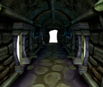 Hallway (Basement) - Luigi's Mansion