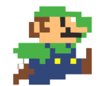 Luigi (2D) - Super Mario Odyssey