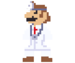 Mario (Doctor, 2D) - Super Mario Odyssey
