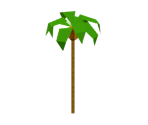 Palm Tree (Green Hill) - Sonic Adventure 2: Battle