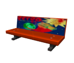 Retroville Bench - Nicktoons Nitro