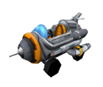 Jimmy Neutron's Rocket - Nicktoons Nitro