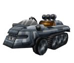 Danny Phantom's Car - Nicktoons Nitro