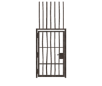 Rusty Cell Door - Dark Souls