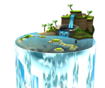Beach Bowl Main Planet - Super Mario Galaxy
