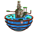 Buoy Base Main Planet (Low-Poly) - Super Mario Galaxy