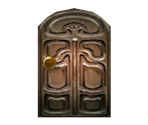 Door (Curved) - Luigi's Mansion