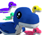 Dorrie (Super Mario 64, Plush-style) - Mario Customs