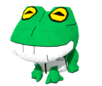 Frog (Super Mario Odyssey, Plush-style) - Mario Customs