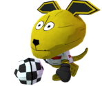 Kicking Kangaroo (Alphabet World, Plush-style) - Mario Customs