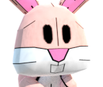 Rabbit (Super Mario 3D World, Plush-style) - Mario Customs