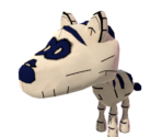 Zebra (The Adventures of Super Mario Bros. 3, Plush-style) - Mario Customs