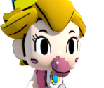 Baby Peach - Mario Customs