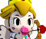 Baby Peach (Cherub) - Mario Customs