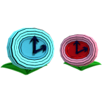 Slow Flower & Speed Flower - Paper Mario Customs