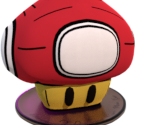 Mushroom Cake (Super Mario Bros. 20th Anniversary) - Mario Customs