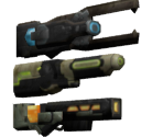 Player Amiimal Weapons - Dillon's Dead-Heat Breakers