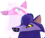 Lightside / Darkside Arctic Wolf - Animal Jam: Play Wild!