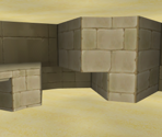 Dusty Dune Inside Pyramid Room - Super Mario Galaxy