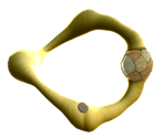 Dusty Dune Sand Stream Ring Planet - Super Mario Galaxy