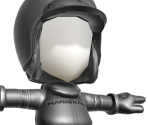 Silver Mii Racing Suit - Mario Kart Tour