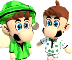 Luigi (Boxers / Pajamas) - Mario Customs