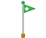 Goal Pole - Paper Mario: The Thousand-Year Door